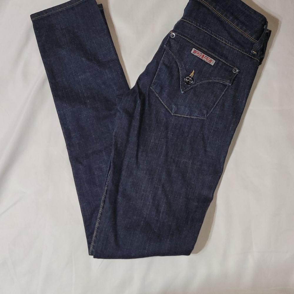 Hudson Collin Midrise Skinny Jean Size 25